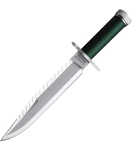 Amazon.com : Officially Licensed RAMBO I MC-RB1SS Hunting Knife